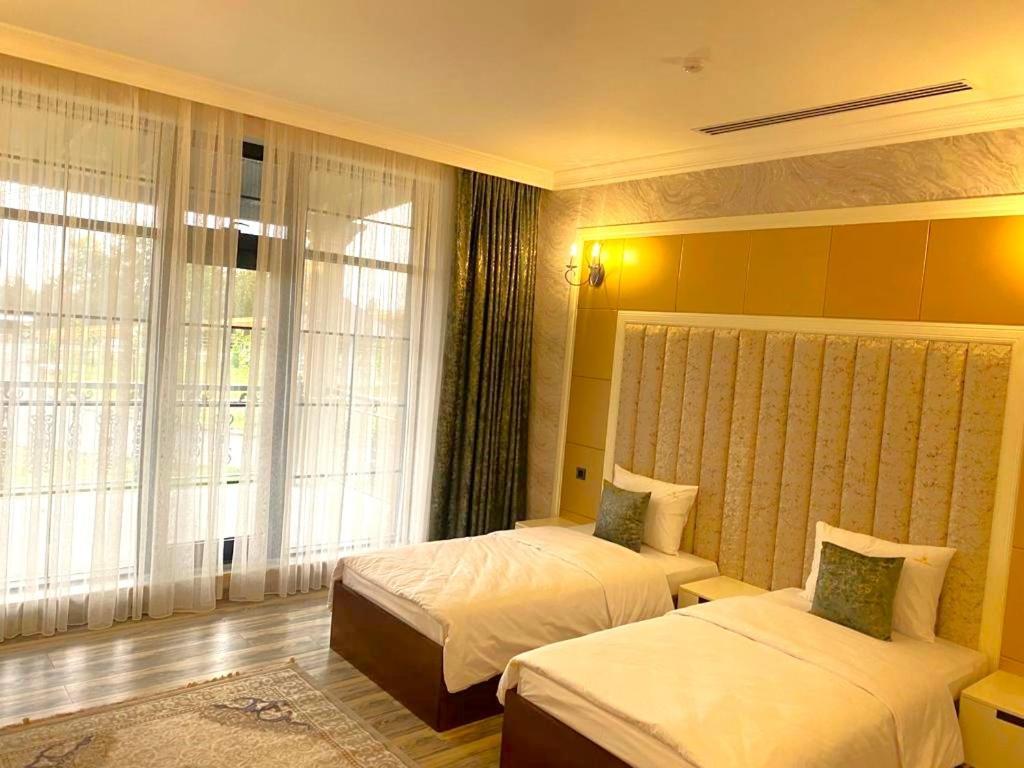 Nohur Hotel Gabala Nohurqislaq Extérieur photo